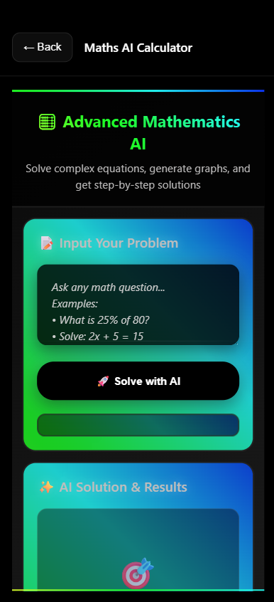 AI Math Solver